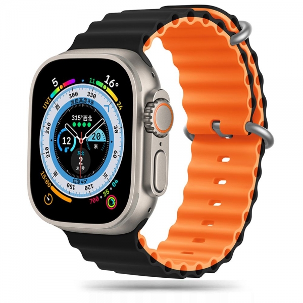 TECH-PROTECT REPLACMENT MAGNETIC ICONBAND PRO FOR APPLE WATCH 4/5/6/7/9/SE (42/44/45/49 MM) black-or