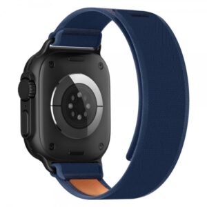 TECH-PROTECT REPLACMENT BAND NYLON ELITE FOR APPLE WATCH 8/9/10/11/SE/ULTRA (44/45/4649mm) navy ora