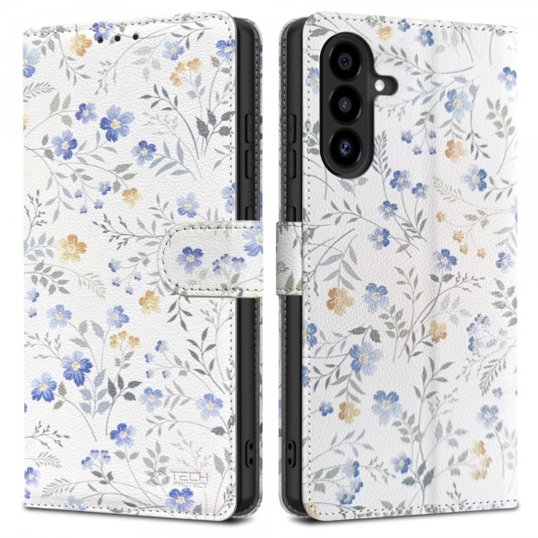 TECH-PROTECT WALLET BOOK CASE SAMSUNG A57 5G spring flowers