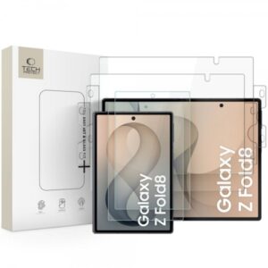 TECH-PROTECT EASY SET FOIL & GLASS FIT+ 4IN1 SAMSUNG Z FOLD 8 clear
