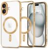 TECH-PROTECT MAGFLEX CASE IPHONE 16 shiny gold backcover