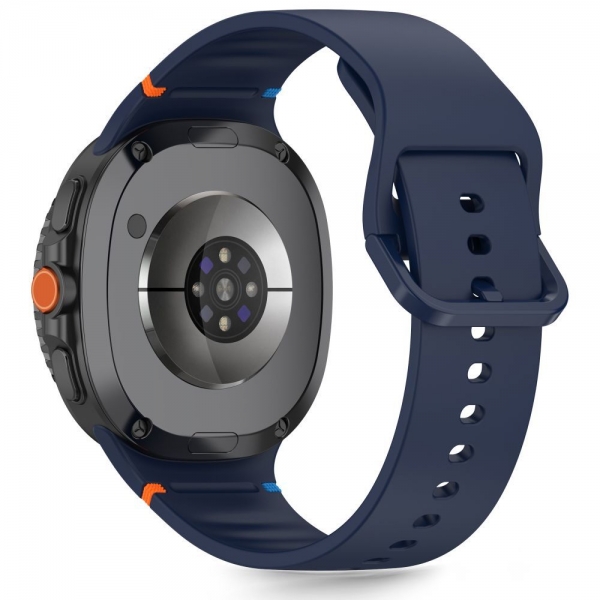 TECH-PROTECT REPLACMENT BAND SILICONE FOR SAMSUNG WATCH 8 / CLASSIC (40/44/46 mm) storm blue