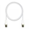 VIVANCO ANTENNA CABLE 3m COAX PLUG-SOCKET 75 dB white