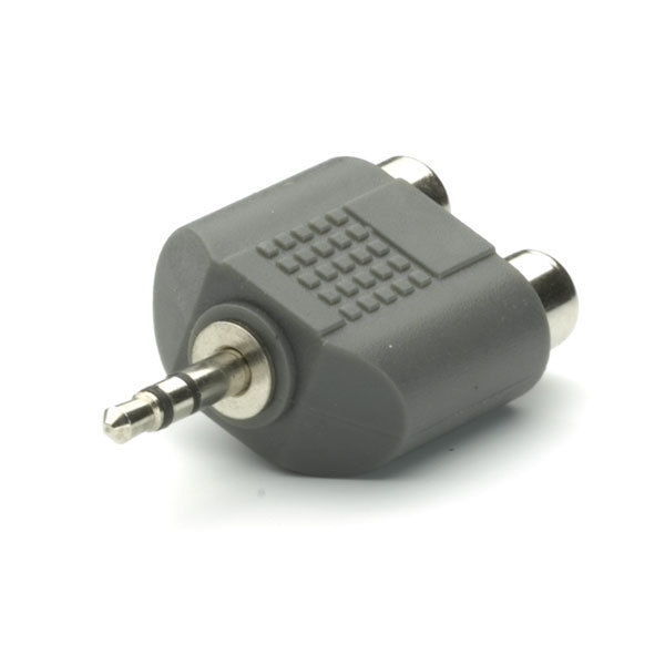 VIVANCO AUDIO ADAPTER 3.5mm TO 2X RCA black