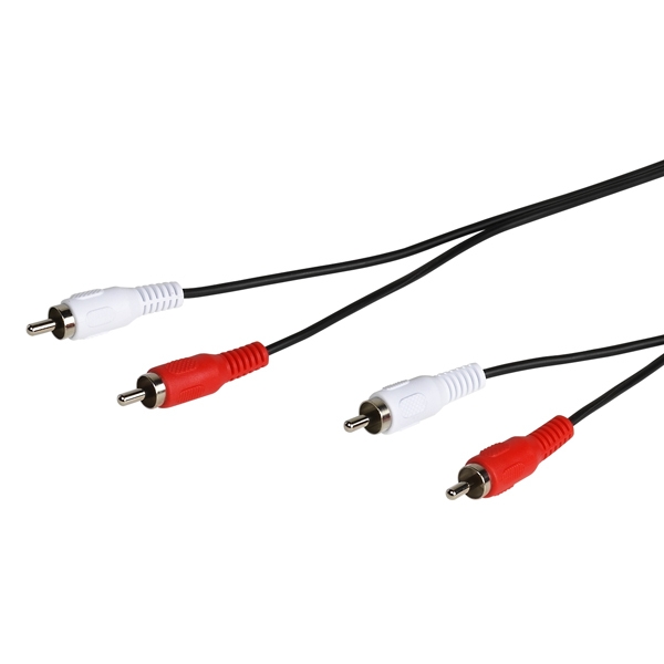 VIVANCO BULK AUDIO CONNECTION CABLE 2x RCA to 2x RCA 5m