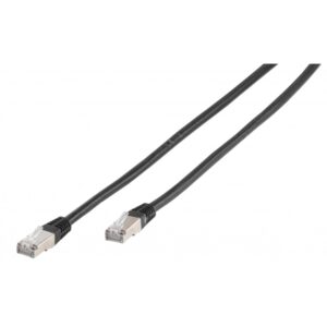 VIVANCO CAT6 UTP NETWORK ETHERNET CABLE RJ45 2m black