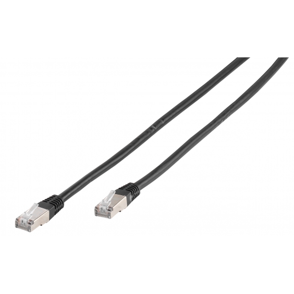 VIVANCO CAT6 UTP NETWORK ETHERNET CABLE RJ45 2m black
