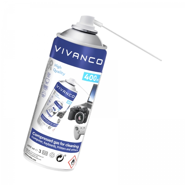 VIVANCO COMPRESSED AIR SPRAY FOR CLEANING 400ml
