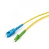 VIVANCO FIBRE OPTIC NETWORK CABLE LC/APC to SC/UPC 10Gbit/s 3m yellow