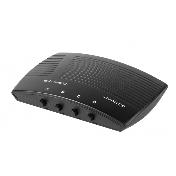 VIVANCO MANUAL SWITCH 4 HDMI to 1 HDMI