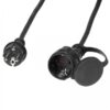 VIVANCO SCHUKO EXTENSION OUTDOOR 1.5mm 3M black