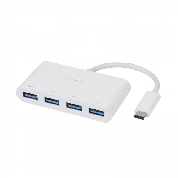 VIVANCO TYPE C HUB 4X USB 3.1