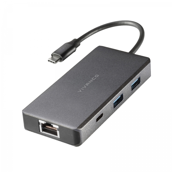 VIVANCO TYPE C SUPER SPEED HUB 6 IN 1 HDMI 4K 60 Hz