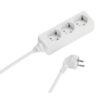 VIVANCO 3WAY (3 X Schuko) ΠΟΛΥΠΡΙΖΟ 1.4m white