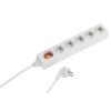 VIVANCO 6WAY (6XSchuko) ΠΟΛΥΠΡΙΖΟ 1.4m white