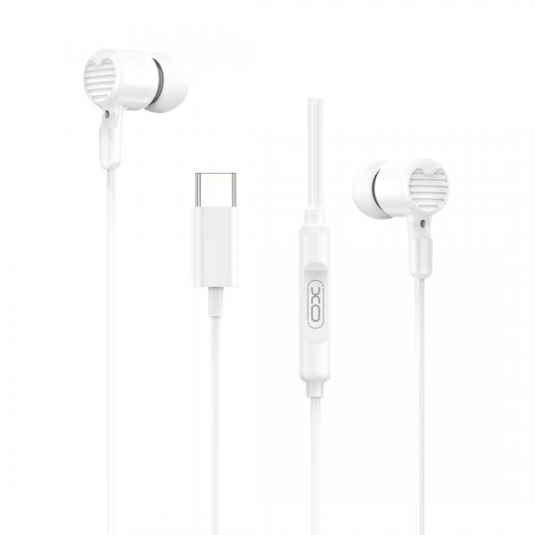 XO EP81 STEREO HANDSFREE TYPE C CONNECTOR white