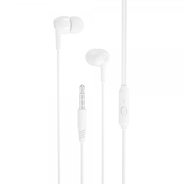 XO EP37 STEREO HANDSFREE WITH MIC white