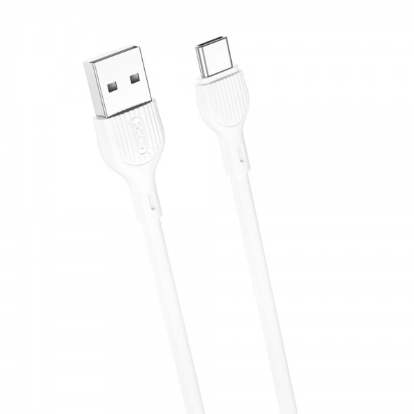 XO USB TO TYPE C NB200 DATA CABLE 1m 2.1A white