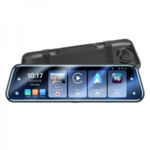 YESIDO DISPLAY 9.66in WITH DASHBORD 4K CAMERA black